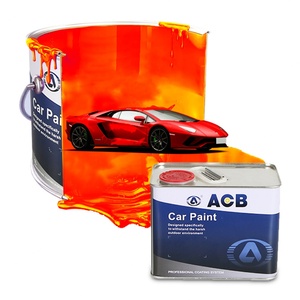 ซัพพลายเออร์สีพ่นรถยนต์ ACB มาตรฐานการพ่นสีอะคริลิคสีขาว พร้อมเครื่องพ่นสีสำหรับล้างสีรถยนต์ - Product Image 1