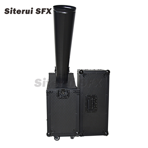 Macchina per Coriandoli <span class=keywords><strong>Mini</strong></span> Rainbow SITERUI SFX Co2, Potente Cannone Manuale per Coriandoli con Valigetta Nera per Matrimoni e Feste - Product Image 1