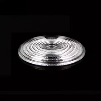Lentille de Fresnel en verre borosilicate trempé sur mesure de petit diamètre (50 à 130 mm)