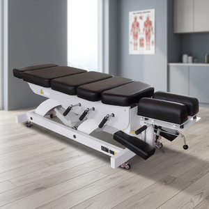 Table de chiropratique à suspension la plus vendue, avec plaques de suspension pré-tendues réglables, cadre en acier, lit de correction vertébrale ostéopathique - Product Image 5