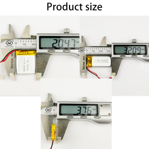 Dış Mekan Güvenlik Kamerası Pili KC Sertifikalı 3.7v 402030 200mAh Kablosuz IP Güneş Enerjili Dijital Kamera için - Product Image 2