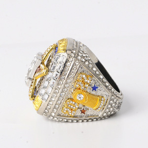 Anillo de Campeonato Oficial de los Kansas City Chiefs, Mahomes <span class=keywords><strong>Jones</strong></span>, Aleación Plateada, Piedras Preciosas, Cristal, Diamantes de Imitación, Caja Moderna, Directo de Fábrica - Product Image 3