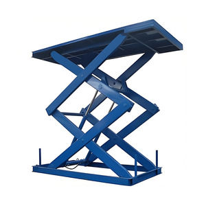 Plate-forme élévatrice hydraulique personnalisée utilisée pour le levage en usine de <span class=keywords><strong>plaques</strong></span> d'acier Table élévatrice pour charges lourdes - Product Image 2