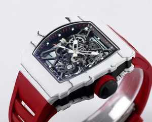 <span class=keywords><strong>Montre</strong></span> automatique mécanique pour hommes, <span class=keywords><strong>de</strong></span> luxe, haut <span class=keywords><strong>de</strong></span> gamme, en fibre <span class=keywords><strong>de</strong></span> carbone, couleur blanc et rouge, ultra-fine, étanche, <span class=keywords><strong>de</strong></span> 26 ans <span class=keywords><strong>de</strong></span> durée <span class=keywords><strong>de</strong></span> vie, pour le sport - Product Image 2