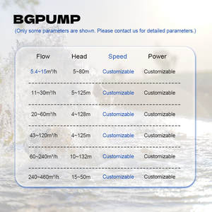 Pompa ad alta pressione orizzontale elettrica doppia aspirazione grande flusso pompa acqua irrigazione agricoltura Modulare industriale centrifuga - Product Image 4