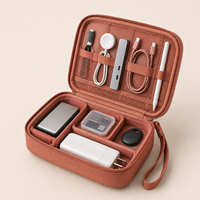 Étui de transport rigide en EVA résistant aux chocs pour souris, clavier, chargeurs, câbles, clés USB, personnalisable OEM/ODM pour les acheteurs en gros