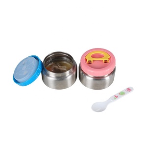กล่องข้าวเก็บอุณหภูมิสีน้ำเงินและสแตนเลสแบบขายส่ง - Product Image 1