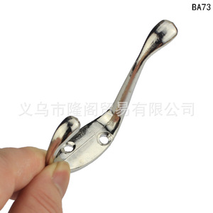 Clothes Hook Zinc Alloy Wall Mount <b>Wardrobe</b> <b>Hardware</b> BA73 - Product Image 2