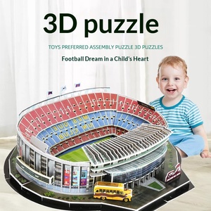 Rompecabezas 3D <span class=keywords><strong>de</strong></span> Estadio <span class=keywords><strong>de</strong></span> Fútbol, Modelo <span class=keywords><strong>de</strong></span> Construcción <span class=keywords><strong>de</strong></span> Papel, Campo <span class=keywords><strong>de</strong></span> Fútbol, Juguete DIY <span class=keywords><strong>para</strong></span> Niños - Product Image 2