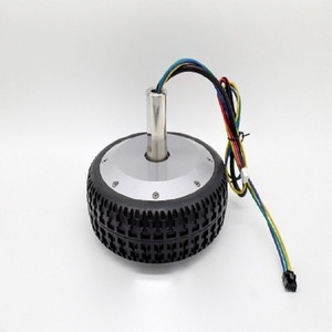 มอเตอร์ฮับแม่เหล็กถาวรแบบซิงโครนัส 6.5 นิ้ว 24V 36V 1000 รอบต่อนาที พร้อมตัวเข้ารหัสสำหรับการอัพเกรดแบบดัดแปลง - Product Image 1