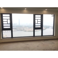 Fenêtre ventilée personnalisée, pour fenêtre fixe, en bois, de haute qualité, nouveauté