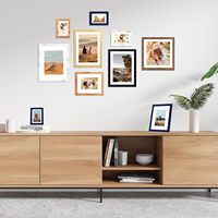 Cadre photo en bois rustique DX Designs, vente en gros, 4x6 5x7 pouces, cadre photo vintage en bois vieilli pour décoration murale de la maison