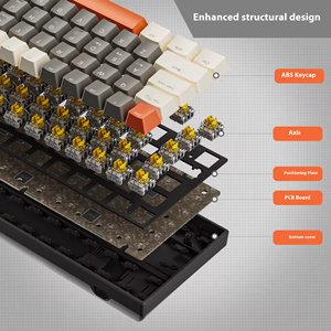 Clavier mécanique filaire <span class=keywords><strong>K780</strong></span>, clavier de jeu pour ordinateur avec éclairage RVB personnalisable, claviers de jeu pour ordinateur portable - Product Image 5