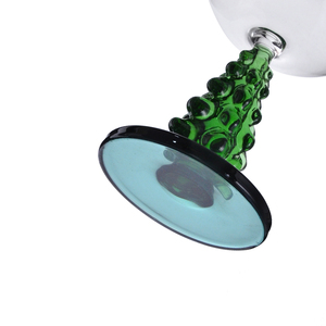 Copa de champán de tallo de árbol de <span class=keywords><strong>Navidad</strong></span> de colores soplada a mano creativa al por mayor copas de vino únicas para restaurante decorativas - Product Image 5