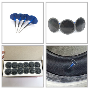 24 pièces/ensemble champignon ongles Film outil à main pneu roue Kit de réparation bouchon intégral froid Patch Film <span class=keywords><strong>pour</strong></span> voiture pneu caoutchouc couture <span class=keywords><strong>Machine</strong></span> - Product Image 5