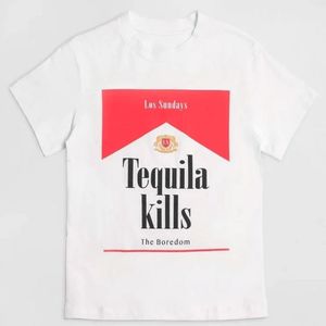 Tequila Killer Retro Hippie Cute Retro Fashion Tops <span class=keywords><strong>T</strong></span>-<span class=keywords><strong>shirt</strong></span> amusant pour boire, pour hommes et femmes - Product Image 1