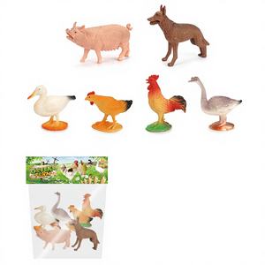 PVC Hollow Realistic <strong>Farm</strong> Animal Figurines Toys <strong>Set</strong> - Product Image 4