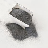Abrasif de sablage de granit grain 120, carbure de silicium noir pour la sculpture sur pierre