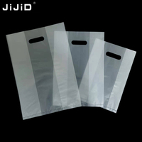 Emballage alimentaire personnalisable JiJiD, sac en plastique transparent pour restaurants, sac à emporter personnalisé avec impression de logo