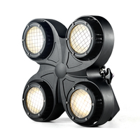 Projecteur LED Blinder 2-en-1 IP65 Étanche 4x100W Blanc Chaud/Froid CRI>80 pour Scène Extérieure, Éclairage d'Audience pour Mariages, Théâtres et Spectacles en Direct