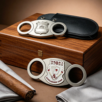 Cutter à cigares pliable pour commande en gros, petit format, accessoire pour cigares