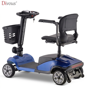 Scooter électrique pliable compact de haute qualité pour personnes handicapées, moteur 24V350W, capacité de 120 kg, pour les personnes âgées - Product Image 1