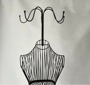 Mannequin en métal en gros, buste supérieur avec antenne, nouveau mannequin féminin en fil de fer pour l'affichage de robes de mariée et de jupes - Product Image 1