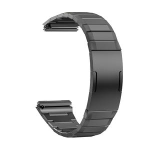 Correa de Acero Inoxidable de 22 mm de Nuevo Diseño, Cómoda Correa de Metal de Liberación Rápida en Color Titanio para Reloj Inteligente <span class=keywords><strong>Huawei</strong></span> GT5 para <span class=keywords><strong>Hombre</strong></span> - Product Image 6