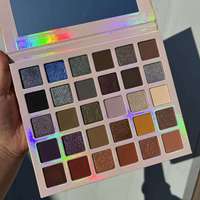 Palette d'ombres à paupières en poudre longue durée à haute teneur en pigments maquillage pour les yeux mat OEM 30 couleurs scintillantes