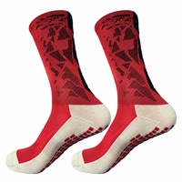 Chaussettes de football personnalisées antidérapantes, chaussettes de soccer à motif personnalisé, mi-mollet, performance, entraînement, sport, vente en gros