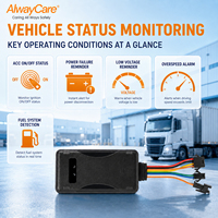 Traceur GPS industriel Alwaycare 4G LTE BD avec alarme de survitesse 9-90V, transmission de données en temps réel pour camions et véhicules