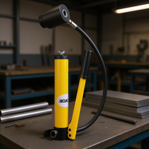 Cortador de tubos hidráulico de 10 toneladas, de 1/2 a 2 pulgadas, para cortar chapa de aluminio, acero inoxidable y metal, juego de herramientas. - Product Image 2