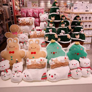 Ornamenti Morbidi per Decorazione Casa, Giocattoli, Omino di Pan di Zenzero, Babbo Natale, Coniglio, Cuscino Peluche, Albero di Natale, Bambola di Peluche Pan di Zenzero - Product Image 6