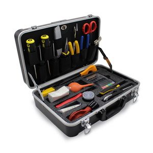<span class=keywords><strong>Kit</strong></span> de herramientas de empalme de fusión de fibra óptica, accesorio de lujo, incluye todos los cables y herramientas de preparación de fibra, precio barato, FTTH - Product Image 4