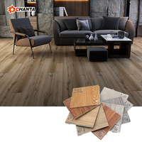 Revêtement de sol en vinyle SPC de luxe, interverrouillable, 100% imperméable, stratifié en polyvinyle blanc de 8 mm, directement de l'usine