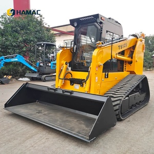 Minicargadora diésel china de bajo precio, minicargadora compacta con dirección deslizante en oferta - Product Image 5