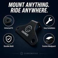 Guardabarros para Scooter Eléctrico Carbonrevo, Protector contra Salpicaduras para Xiaomi Pro 2, Duradero y Ligero para Uso Diario, Alta Calidad