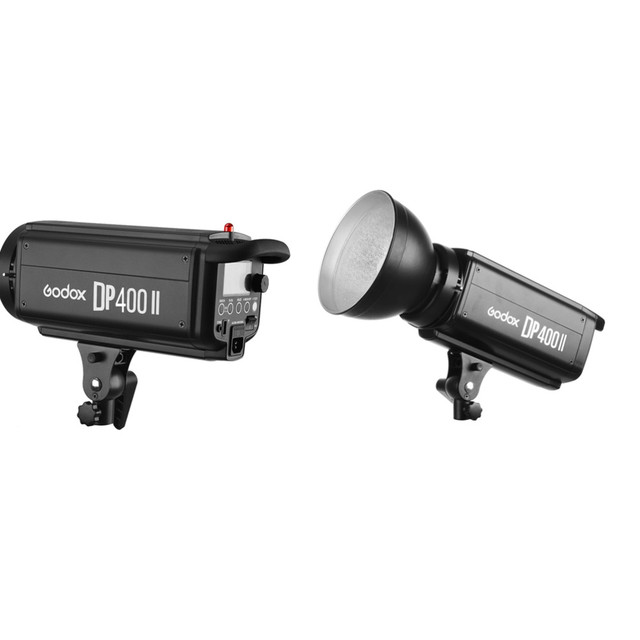Professional Studio Flash Godox DP400II 2.4G Wireless X System Built-in Receiver Potable for Studio Strobe 110V/220V