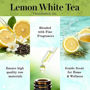 Faible MOQ, Grand Stock – Thé Blanc au Citron <span class=keywords><strong>Parfum</strong></span>é : Crée une Ambière Relaxante, Idéal pour les Cadeaux Artisanaux <span class=keywords><strong>Parfum</strong></span>és - Product Image 2