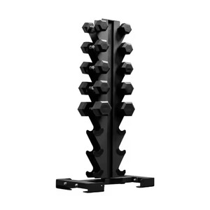 TOPTONS, equipo de <span class=keywords><strong>gimnasio</strong></span>, acero soldado de alta precisión, logotipo personalizado, <span class=keywords><strong>gimnasio</strong></span> en casa, alta calidad, 6/8/10 pares, soporte <span class=keywords><strong>Vertical</strong></span> para Mancuernas - Product Image 1
