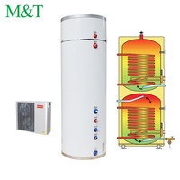 Itop — pompe à chaleur 300l, chauffe-eau avec réservoir de stockage, système de fendu, source d'air