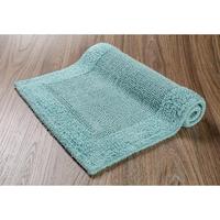 Personnaliser machine à laver douce anti-dérapant Tapis de bain paillasson sol produit en vrac fait main couleur AQUA