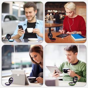 Túi Đựng Tai Nghe Bằng Da PU Chống Sốc Bảo Vệ Chống Nước Tùy Chỉnh Hộp Đựng Tai Nghe Bằng Nỉ EVA Nhỏ Mang Dây Tròn Cứng - Product Image 3