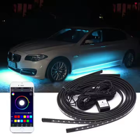 Offre Spéciale 5050 SMD RGB LED bande Premium atmosphère lumière pour voiture Underglow polyvalent autres accessoires de lumière de voiture