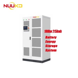 NUUKO BESS 100KWH 215KWH 500KWH 1MWH Cooling Container Lithium Battery Storage System on Grid off Grid - Product Image 1