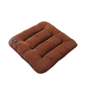 Upgraded <b>USB</b> Graphene Heated Seat Cushion 12V Soft Plush Winter Car <b>Heating</b> Single Piece Mat - Product Image 1