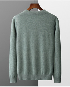 Áo Polo Nam Dệt Kim Cao Cấp Chất Liệu Cashmere, Thiết Kế Sang Trọng Tay Dài, Áo Len Cashmere Len Thu Đông Nam - Product Image 2