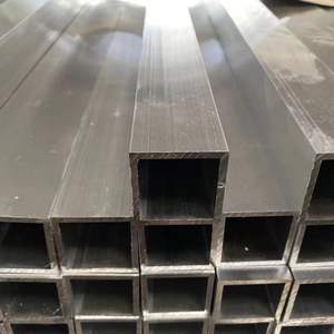 カスタマイズされた壁厚60mm長方形アルミニウム合金管40X40mm 6061パイプアルミニウム正方形管 - Product Image 3