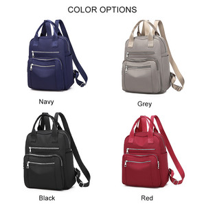 Zaini da Viaggio Quotidiani per <span class=keywords><strong>Donna</strong></span> in Nylon Leggero con Logo Personalizzato, Borse per la Scuola # Zaino PA0500 ad Alta Capacità per <span class=keywords><strong>Donna</strong></span> - Product Image 6