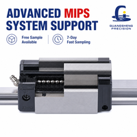 Guide linéaire GS FGHW15CC 1000mm 1:1, remplacement Hiwin, en acier, pour moteur PLC et boîte de vitesses, pour automatisation CNC, Guangdong